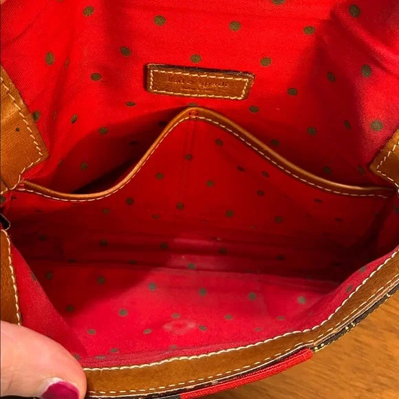 Vintage Kate Spade Dot Noel Jacquard Mini Shoulder Bag - Picture 8 of 8